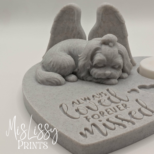 Memorial Heart Plaque - Always Loved, Forever Missed - Image 3