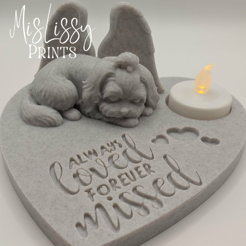 Memorial Heart Plaque - Always Loved, Forever Missed - Image 4