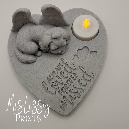 Memorial Heart Plaque - Always Loved, Forever Missed - Image 5