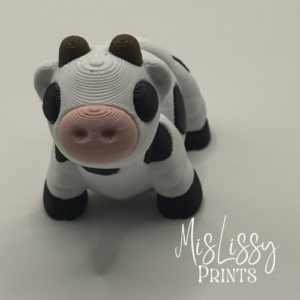 Cow - Baby Black & White