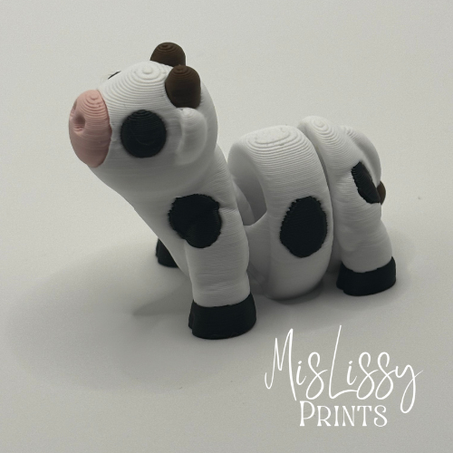 Cow - Baby Black & White - Image 2
