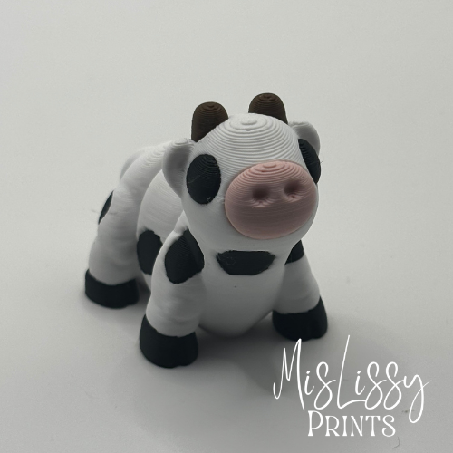 Cow - Baby Black & White - Image 5